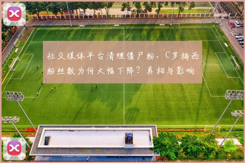 社交媒体平台清理僵尸粉，C罗梅西粉丝数为何大幅下降？真相与影响解析
